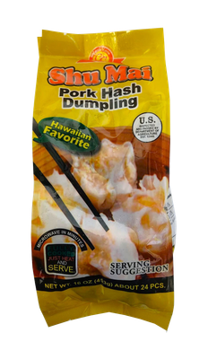 Golden Coin Pork Hash (Shio Mai) 16 oz