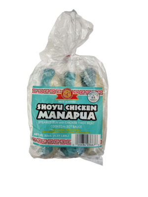 Golden Coin Manapua - Shoyu Chicken 6 ct 22 oz
