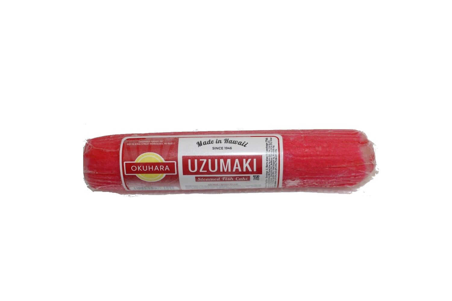 Okuhara Uzumaki Steamed Fish Cake 5.5oz