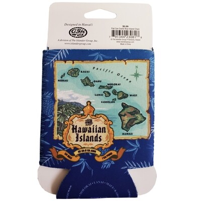 Insulated Can Coolie - Blue Island Chain