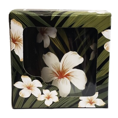 Mug - Plumeria and Fronds 11 oz