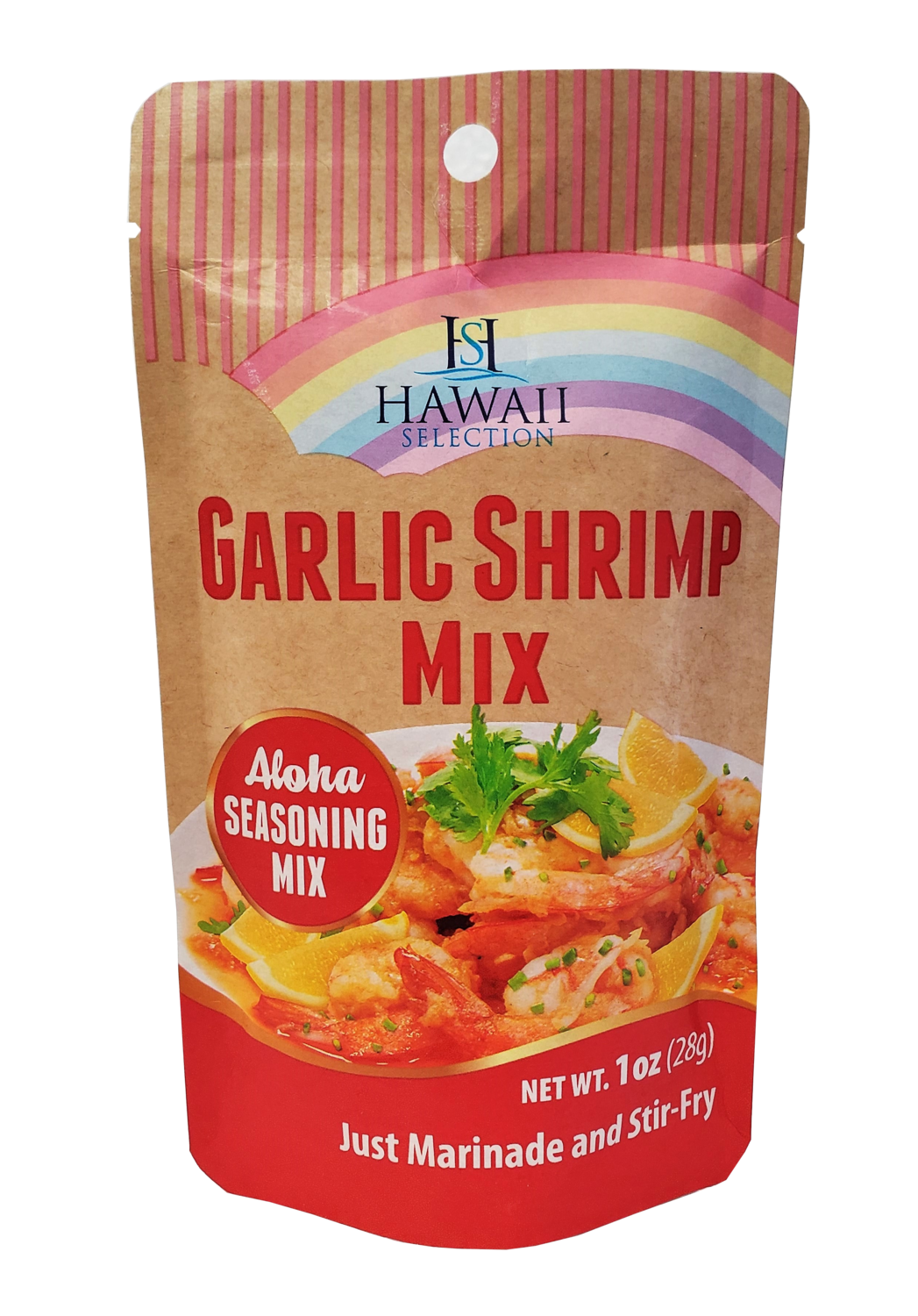Hawaii Selection Garlic Shrimp Mix Packet 1oz
