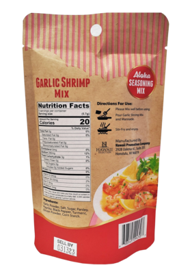 Hawaii Selection Garlic Shrimp Mix Packet 1oz