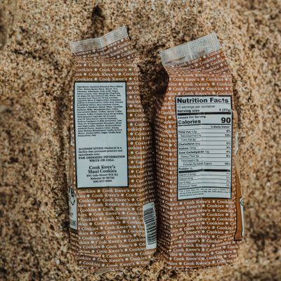 CookKwees Maui Cookies Coffee Macadamia Nut 6oz.