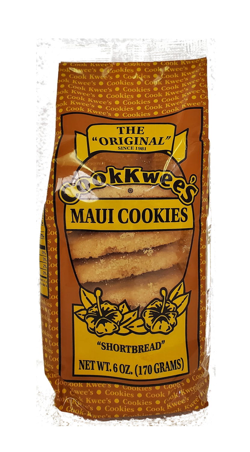 CookKwees Maui Cookies Shortbread 6oz.
