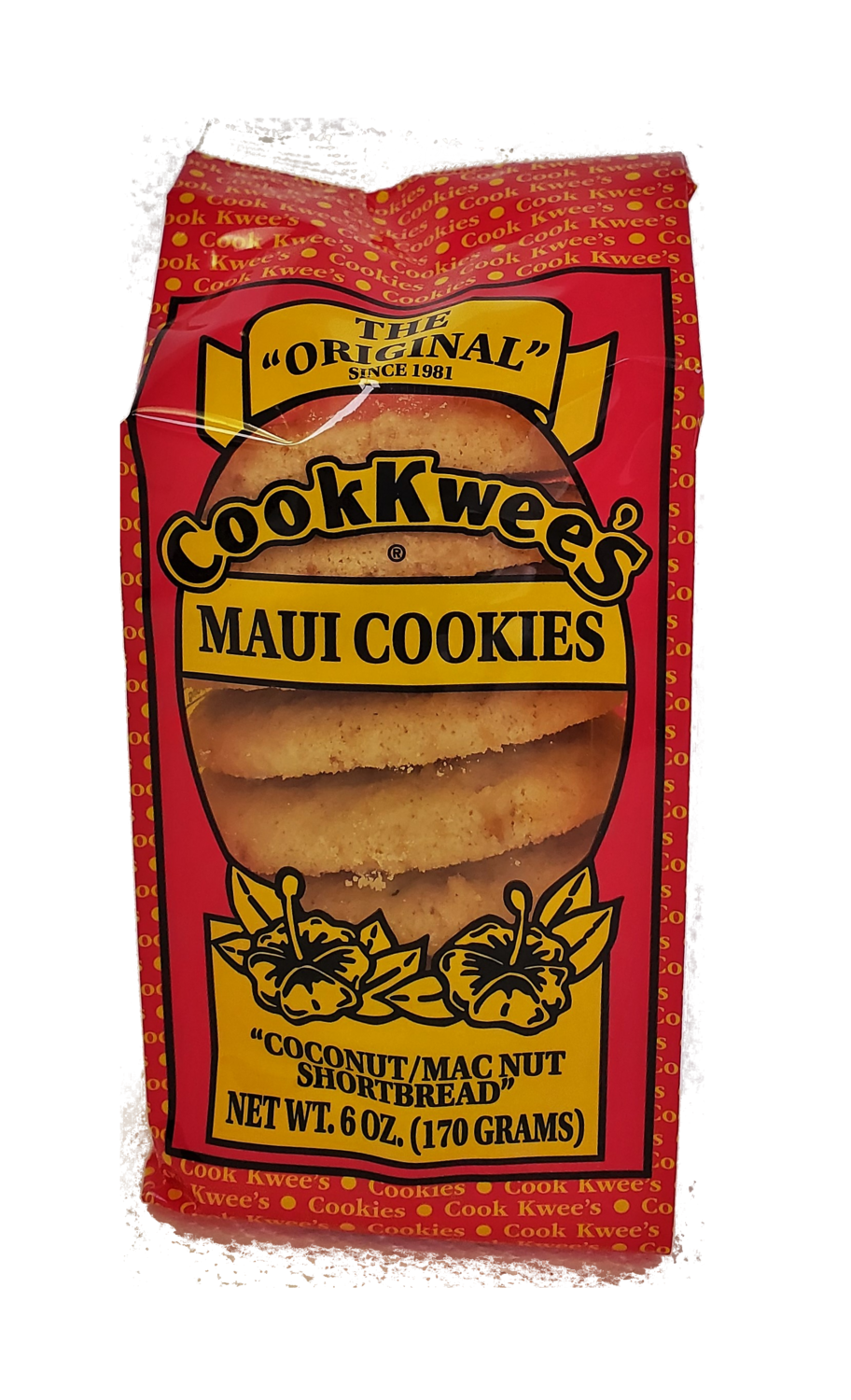 CookKwees Maui Cookies Coconut Macadamia Nut 6oz.