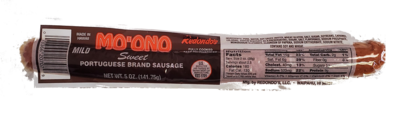 Redondo's Mo'Ono Sweet Portuguese Sausage Mild 5 oz