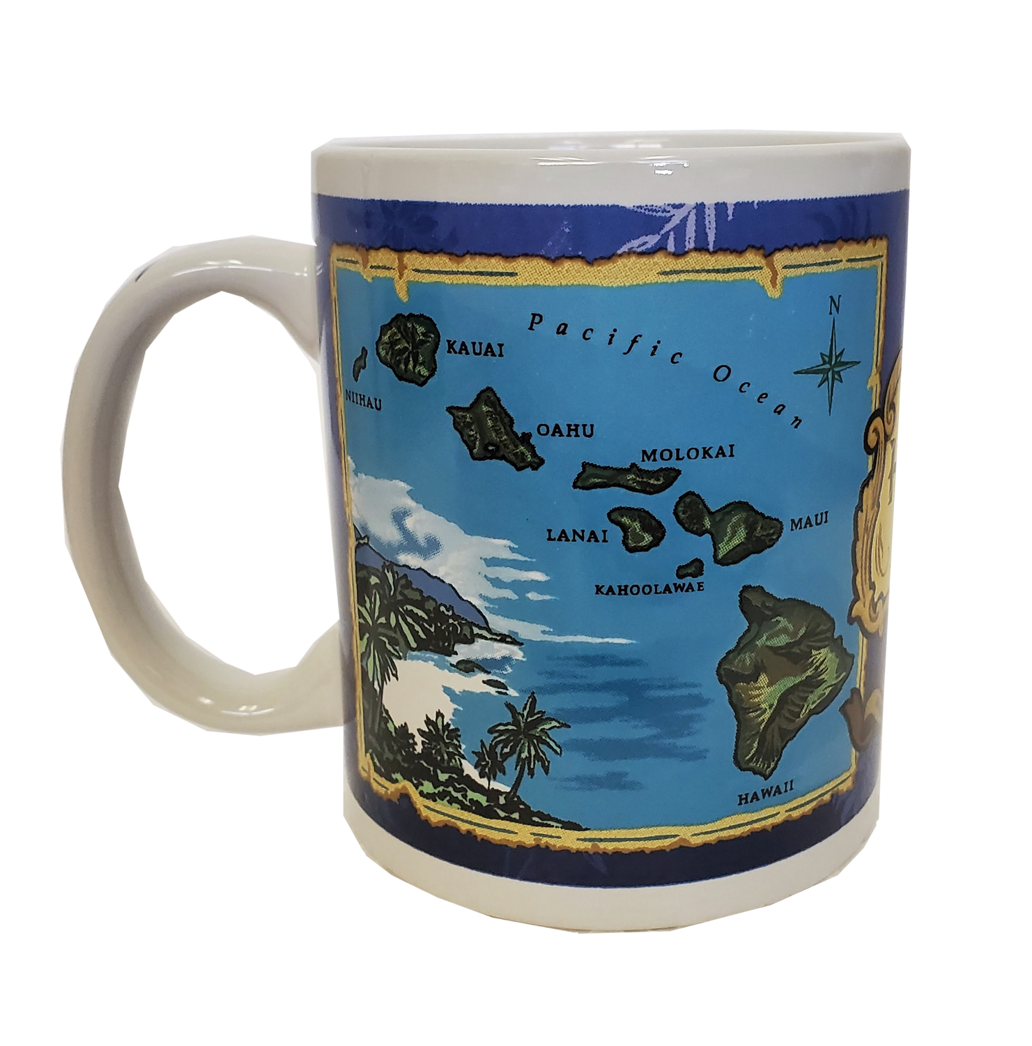 Mug - Blue Island Chain 11 oz