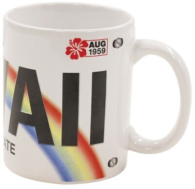 Mug - Hawaii License 11 oz