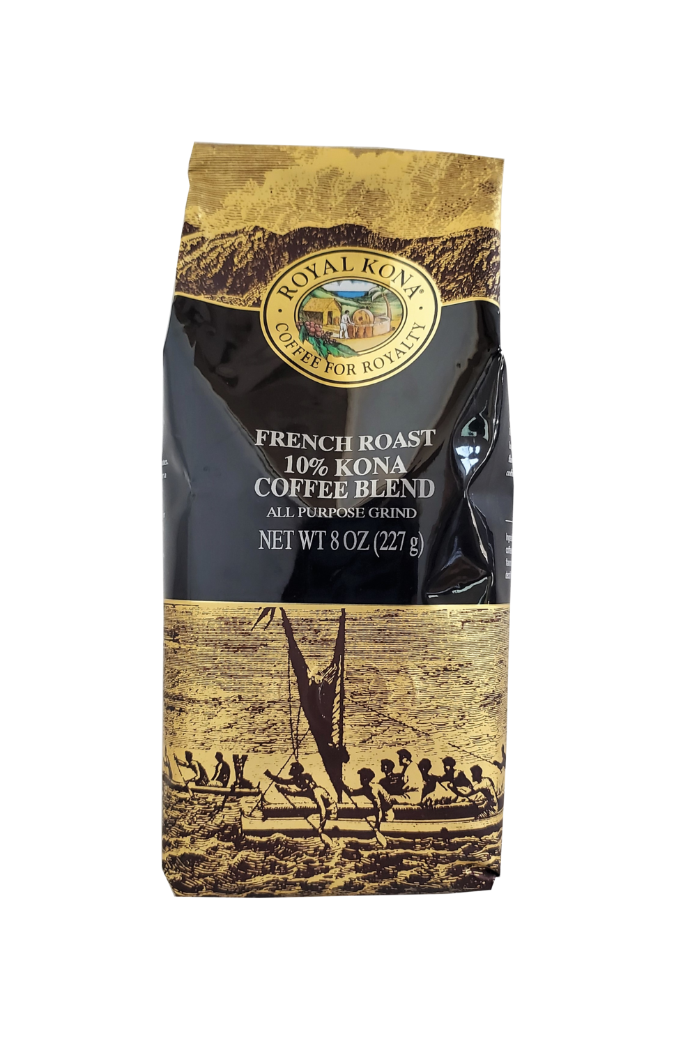 Royal Kona Coffee - French Roast 10% Kona Coffee Blend 8 oz