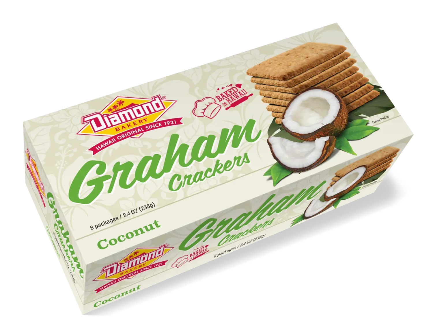 Diamond Bakery Coconut Graham Crackers 8.4 oz