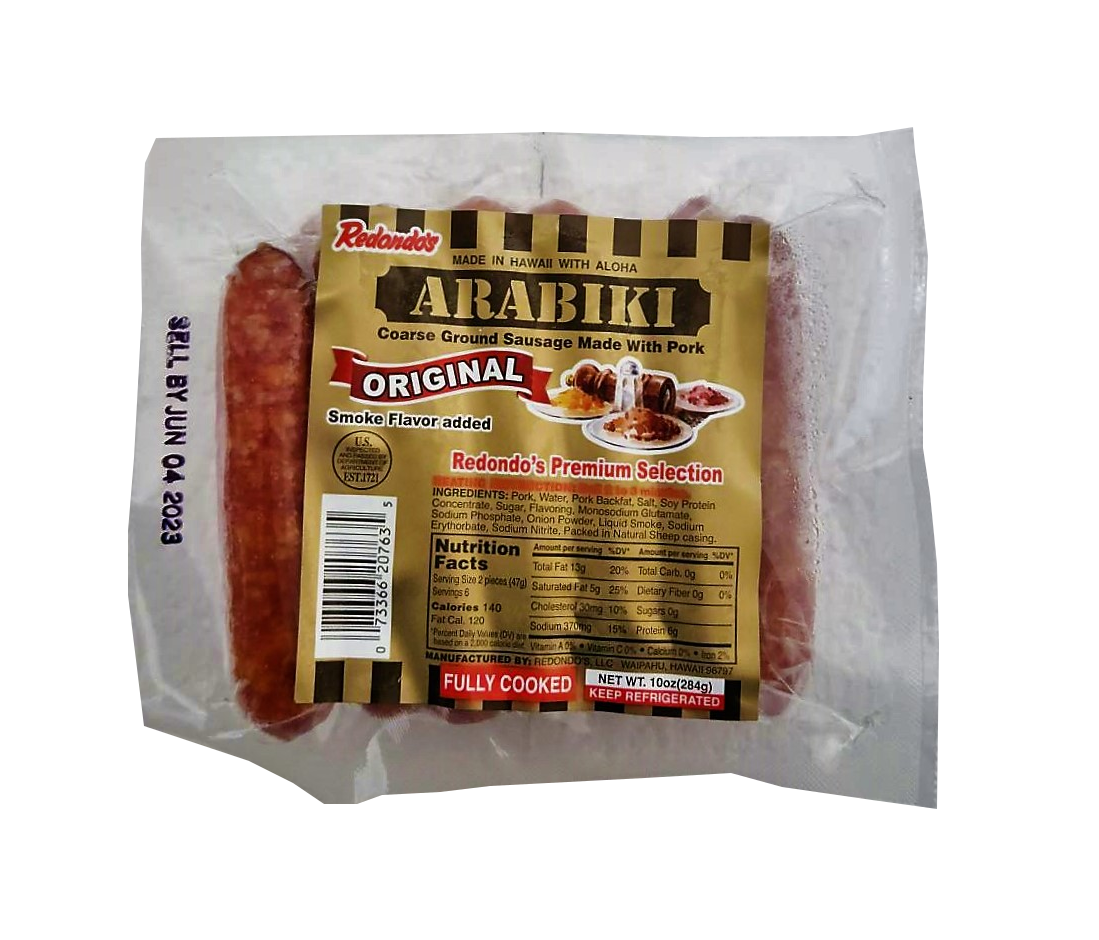Redondo's Arabiki Sausage 10 oz