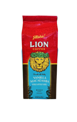 Lion Vanilla Macadamia Ground Coffee 10 oz