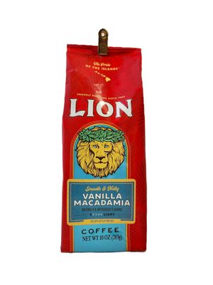 Lion Vanilla Macadamia Ground Coffee 10 oz