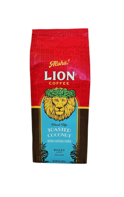 Lion Toasted Coconut Ground Coffee 10 oz