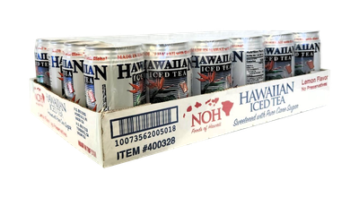 NOH Hawaiian Iced Tea Can Drinks 24/11.5oz. (SOLD IN CASES ONLY)