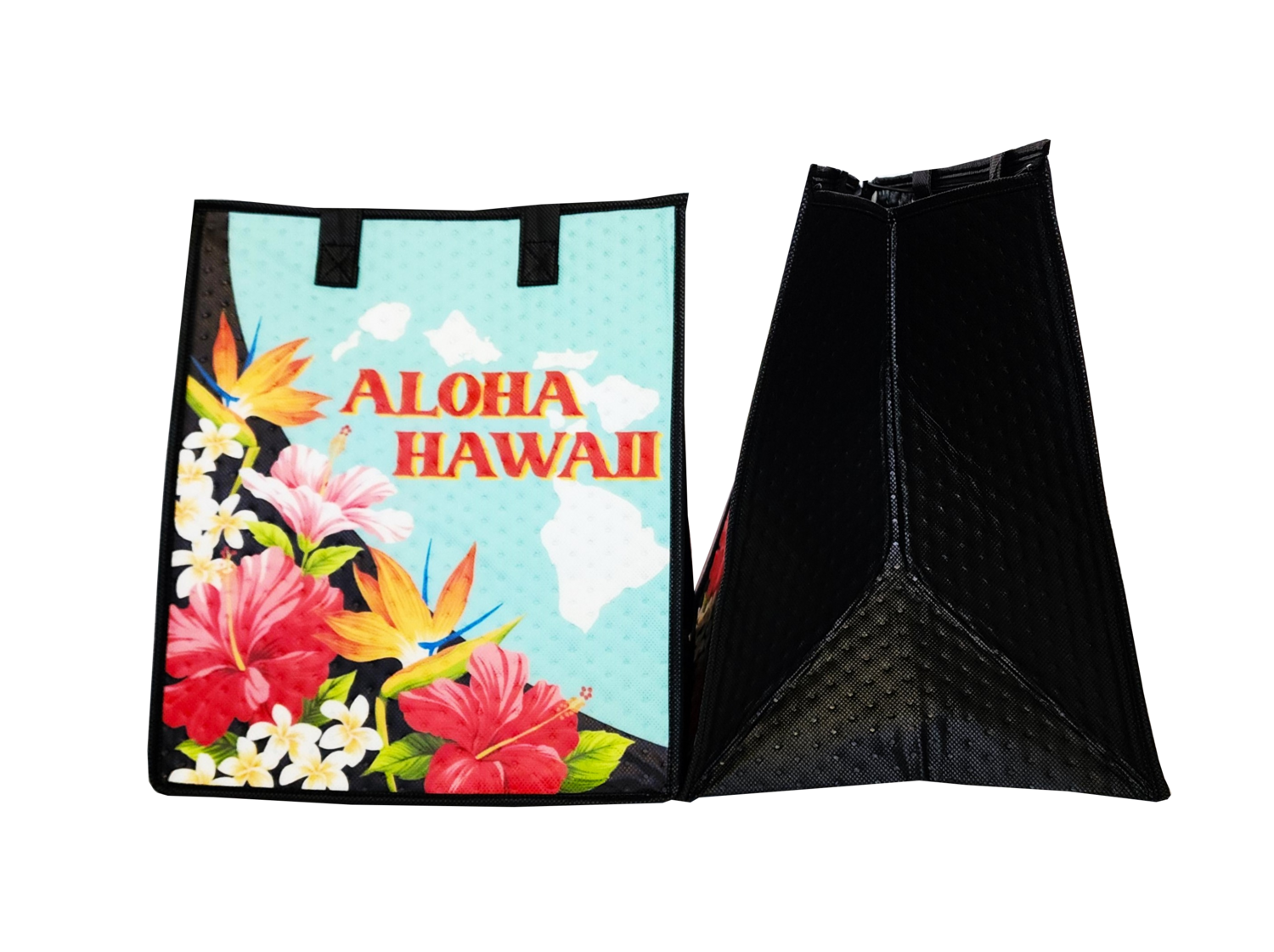 Tropical Paper Garden - Insulated Large Bag - NEIGHBORHOOD LARGE MINT