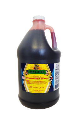 Malolo Strawberry Syrup 1 Gallon