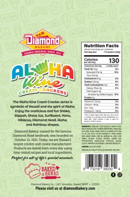 Diamond Bakery Aloha Kine Creem Crackers 4.5 oz.