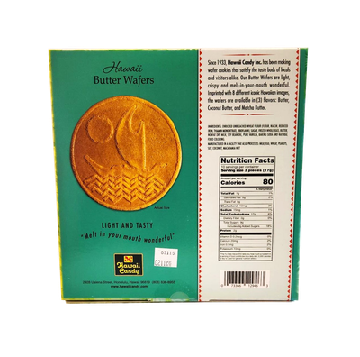 Hawaii Candy Hawaii Butter Wafers Gift Box 6oz