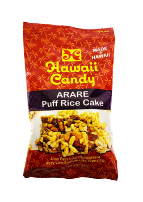 Hawaii Candy Arare Puff Rice Cake 3 oz