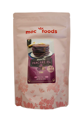 Mochi Foods Mochi Pancake Mix Gluten Free - Ube 8 oz **SPECIAL SHORT DATE SALE**