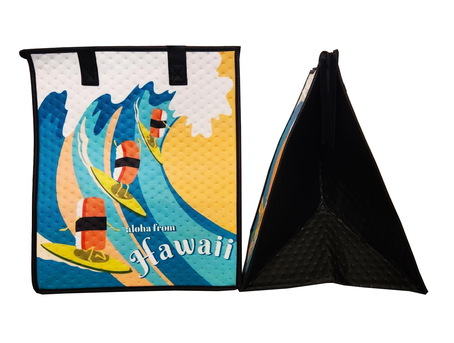Tropical Paper Garden - Insulated Large Bag - MUSUBI HANG TEN SUN LRG