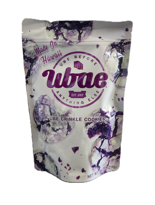 Ubae Ube Crinkle Cookies 7.6oz