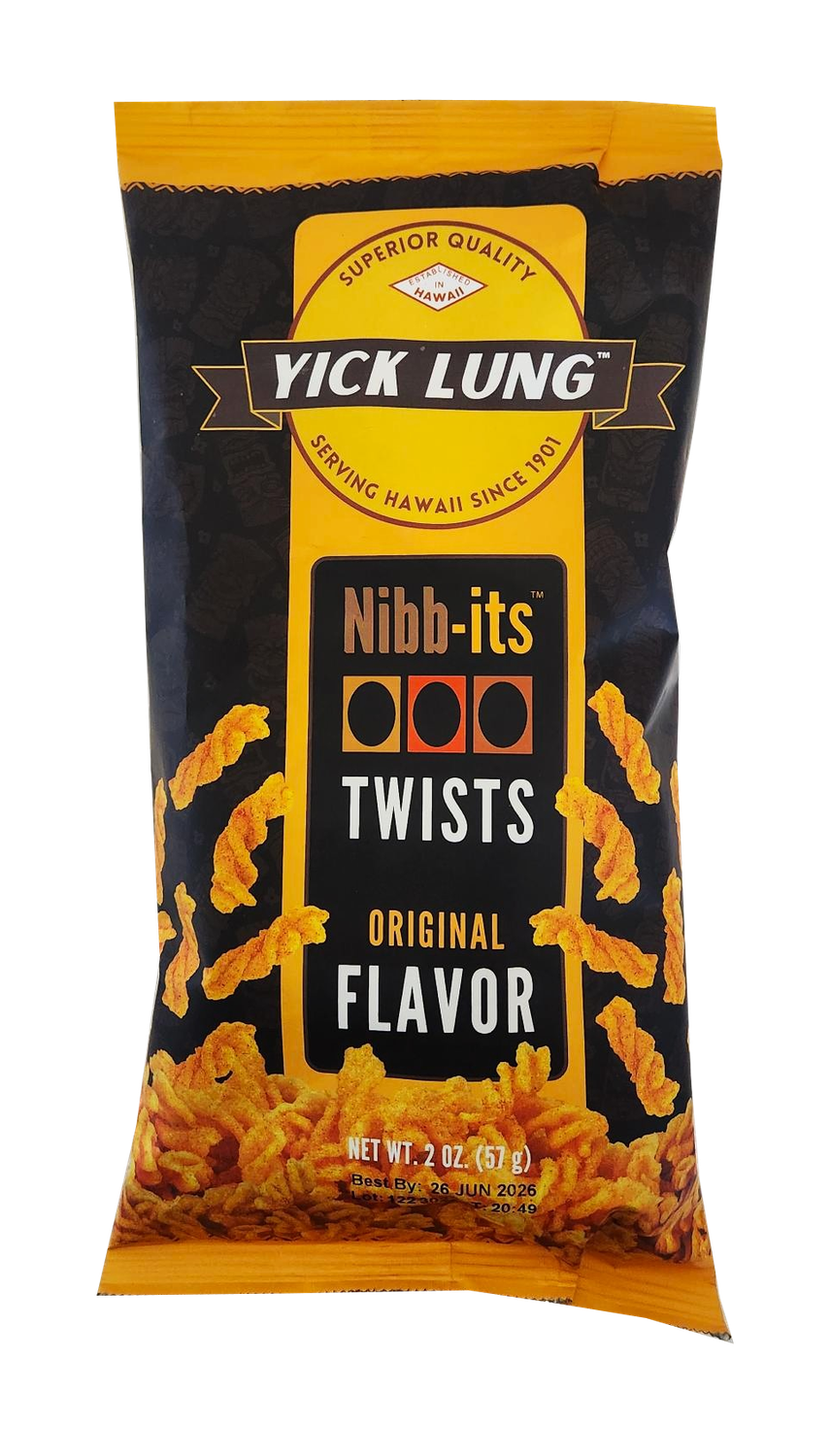 Yick Lung Nibb-Its Twists Original Flavor 2oz.