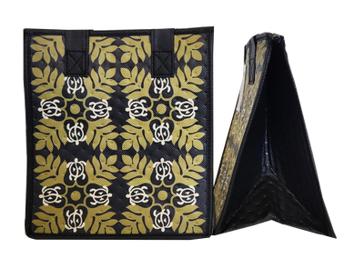 Tropical Paper Garden - Insulated Small Bag - HONU OLA BLACK PET