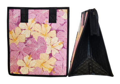 Tropical Paper Garden - Insulated Small Bag - FURY PALAKA PURPLE PET