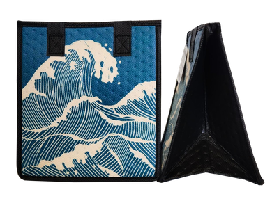 Tropical Paper Garden - Insulated Small Bag - CRASHCOURSE TEAL PET