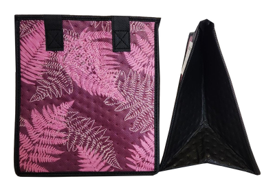 Tropical Paper Garden - Insulated Small Bag - IMPRESSIONS PURPLE PET