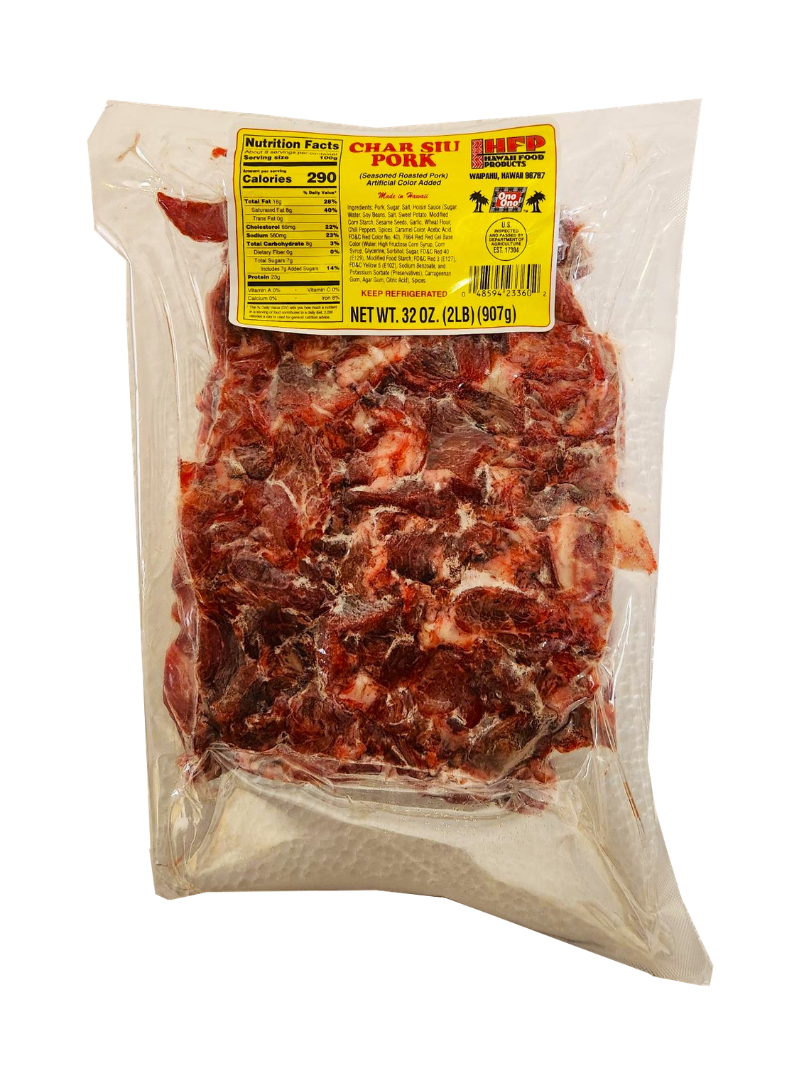 Ono Ono Char Siu Pork 2lb.