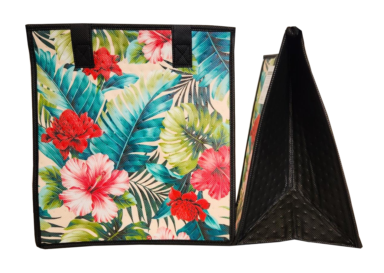 Tropical Paper Garden - Insulated Medium Bag - SOLSTICE CREAM MED