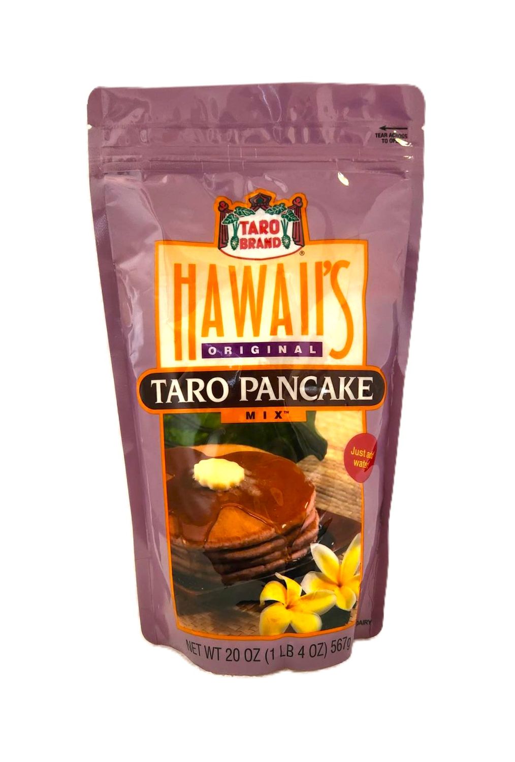Taro Brand Hawaii's Original Taro Pancake Mix 20oz