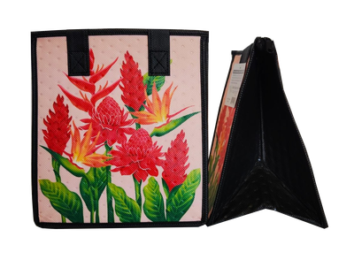 Tropical Paper Garden - Insulated Small Bag - ISLAND ELEGANCE CORAL PET