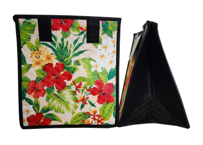 Tropical Paper Garden - Insulated Small Bag - MEMORY CREAM PET