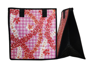 Tropical Paper Garden - Insulated Medium Bag - PANIOLA PURPLE MED