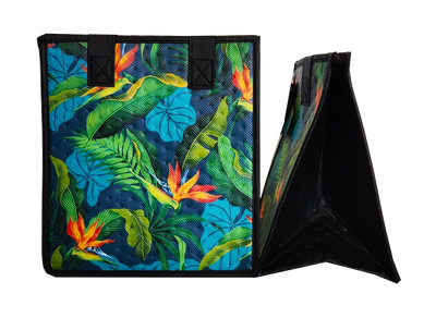 Tropical Paper Garden - Insulated Small Bag - LOKAI TEAL PET