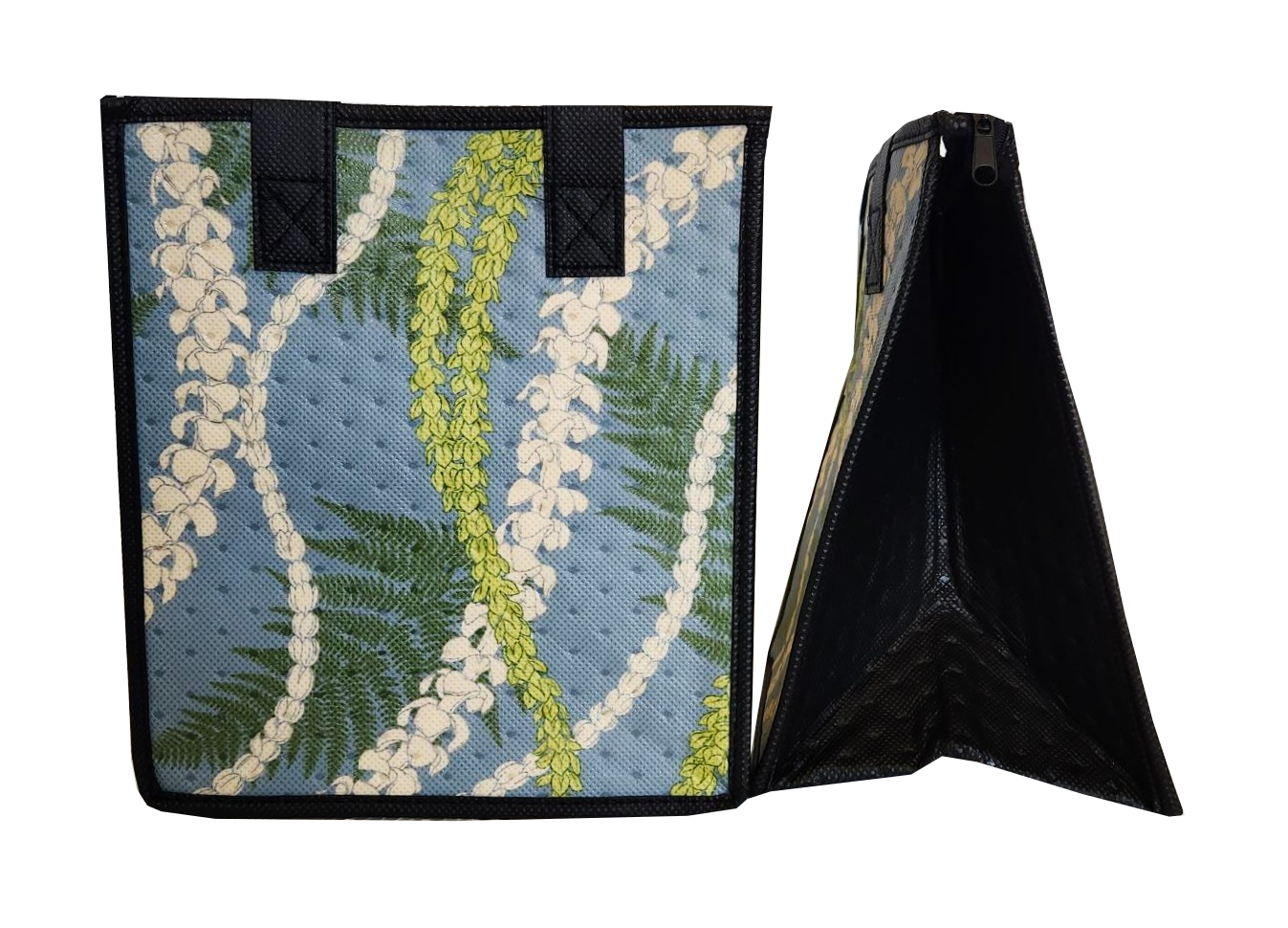 Tropical Paper Garden - Insulated Small Bag - NAPUA SLATE PET