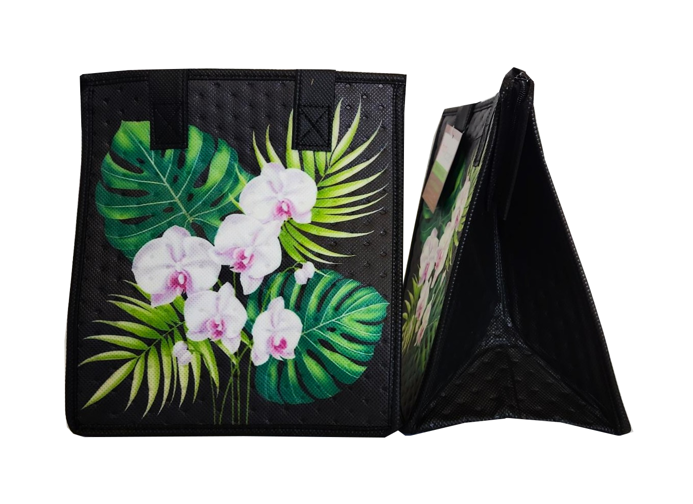 Tropical Paper Garden - Insulated Small Bag - ORIGINS BLACK PET