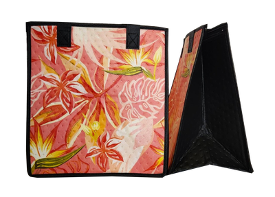 Tropical Paper Garden - Insulated Medium Bag - DAZE CORAL MED