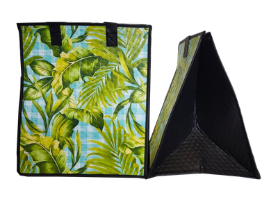 Tropical Paper Garden - Insulated Large Bag - DEWLY SKY LRG