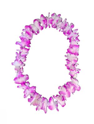 Silk Lei - Purple