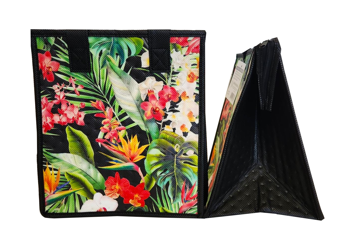 Tropical Paper Garden - Insulated Small Bag - MEADOW BLACK PET
