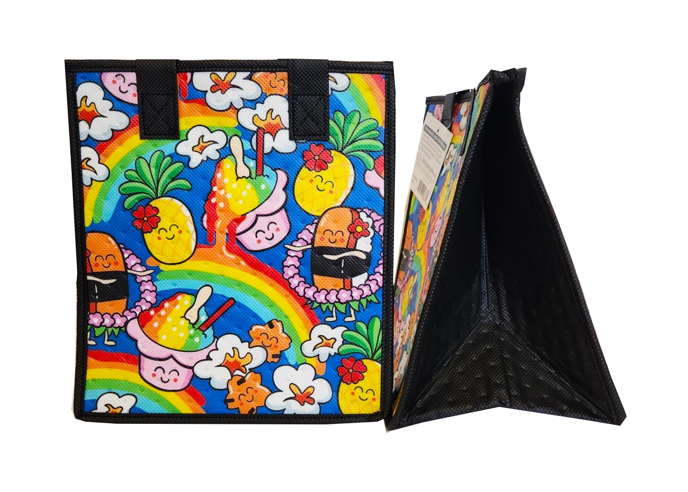 Tropical Paper Garden - Insulated Small Bag - TASTE THE RAINBOW BLUE PET