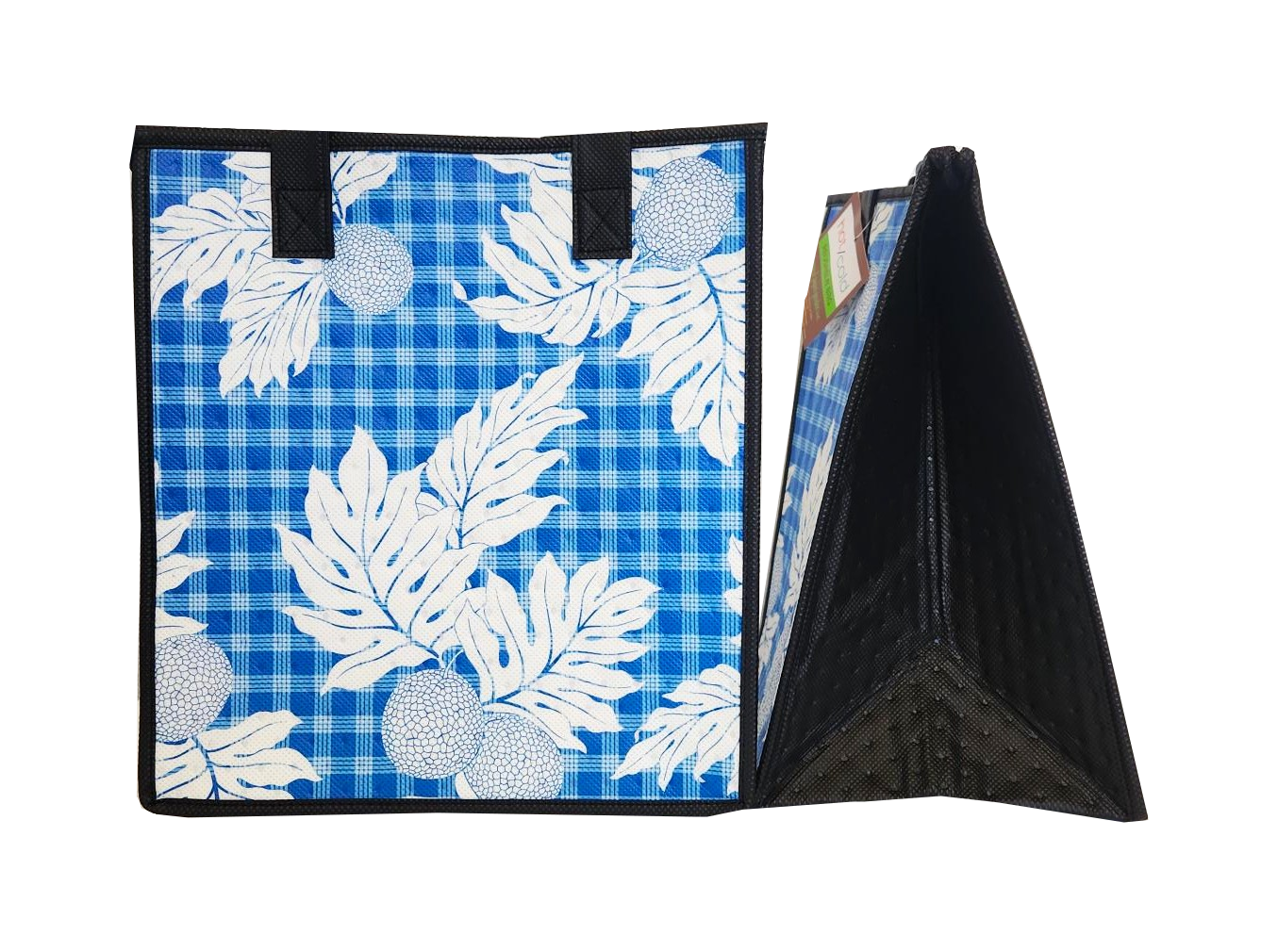 Tropical Paper Garden - Insulated Medium Bag - GROUNDED BLUE MED