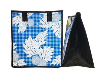 Tropical Paper Garden - Insulated Medium Bag - GROUNDED BLUE MED