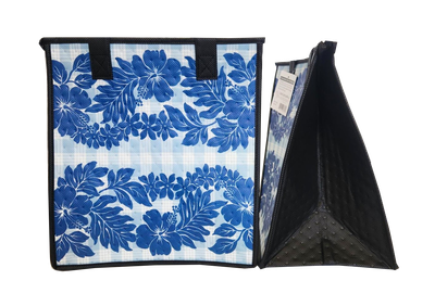 Tropical Paper Garden - Insulated Medium Bag - OWENA PALAKA BLUE MED